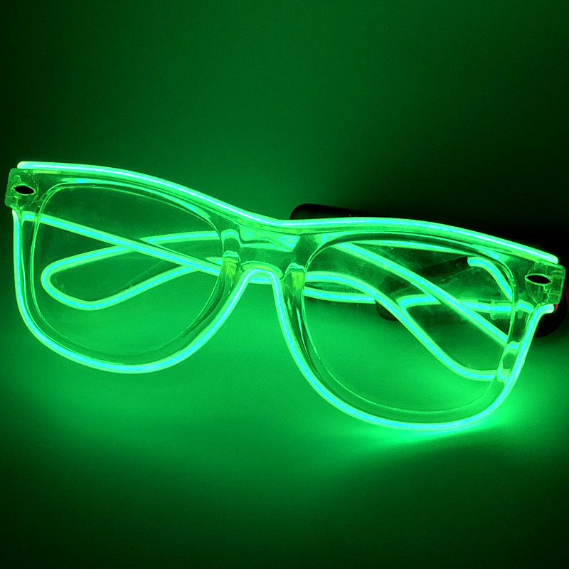 时尚潮流新宠 LED发光眼镜——点亮派对夜晚的炫酷装备
